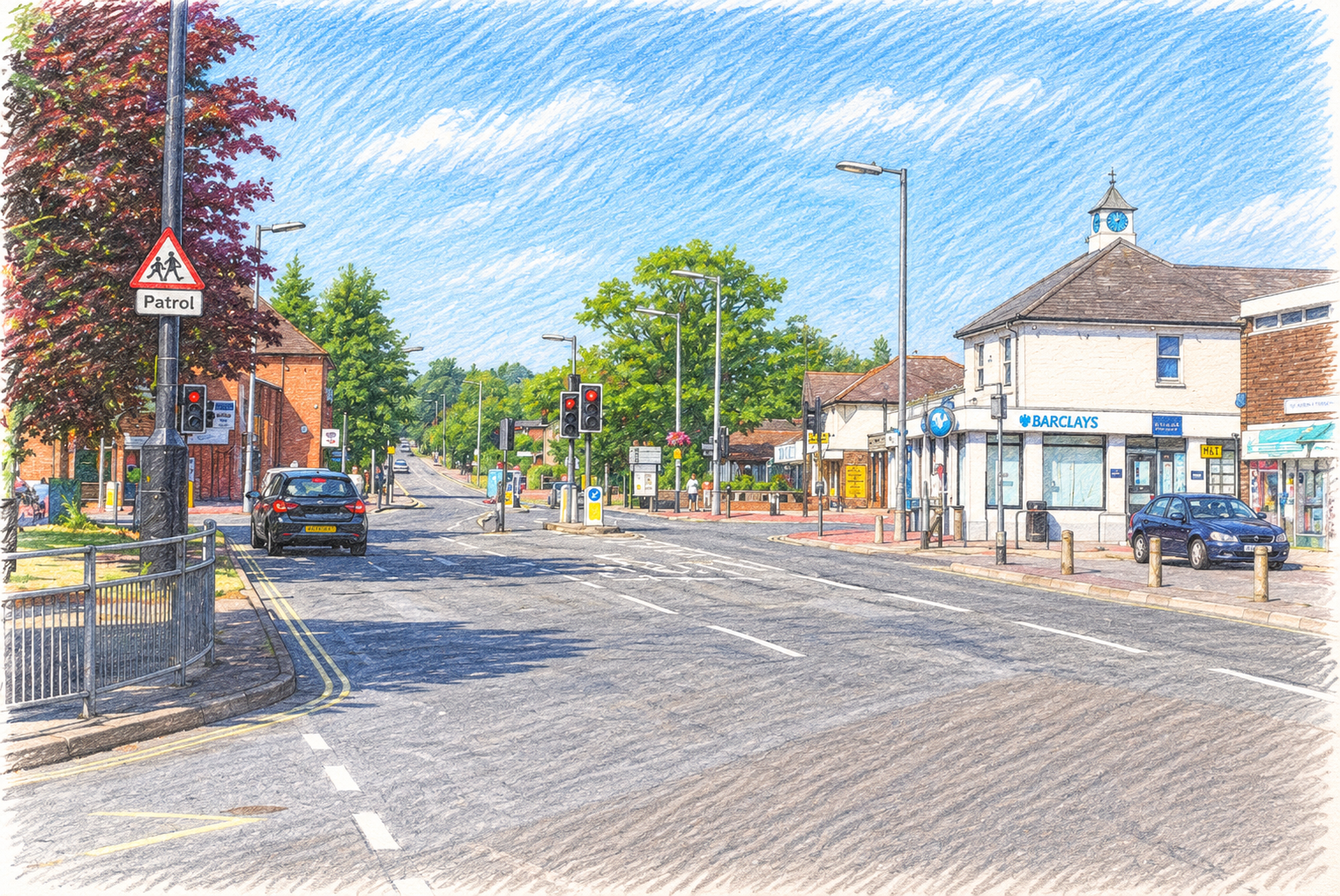 Hedge End local area