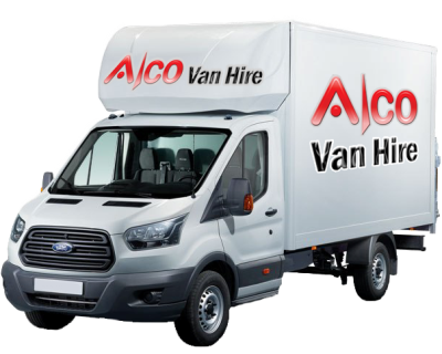 3.5-tonne Luton van with tail lift